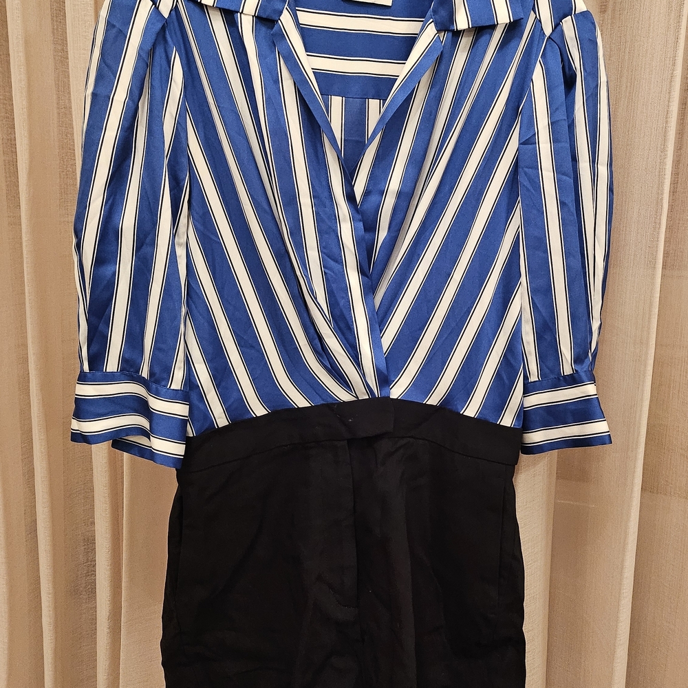 Sandro Business Casual Silk Blend Romper